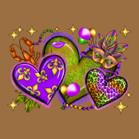 Mardi Gras Hearts Vintage Tee | Teevron