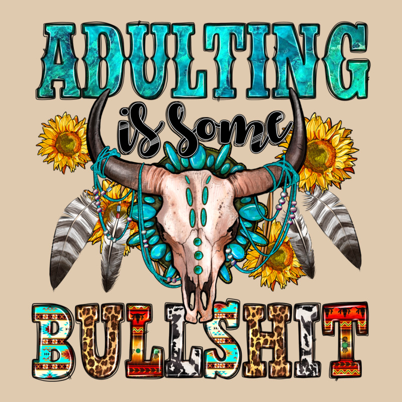 Adulting Is Some Bullshit Heavyweight Sweatshirt by OliviaCreatesArt | Teevron