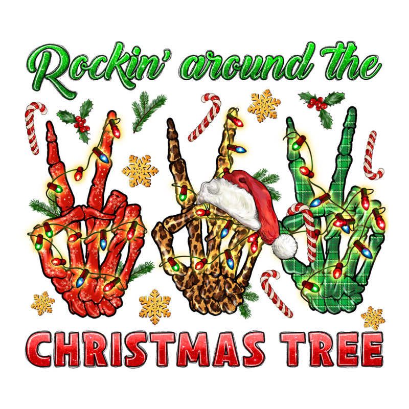 Rockin' Around The Christmas Tree Premium Tee by BundleAndBundleShop | Teevron