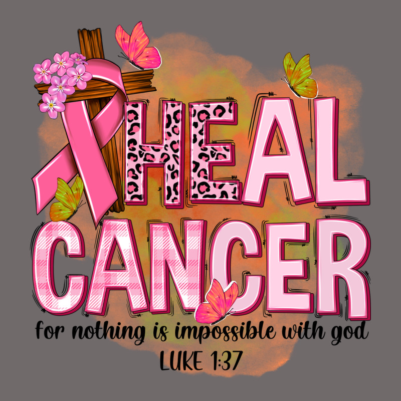 Heal Cancer For Nothing Is Impossible With God Urban Heavy Tee by NancyCooperArtShop | Teevron