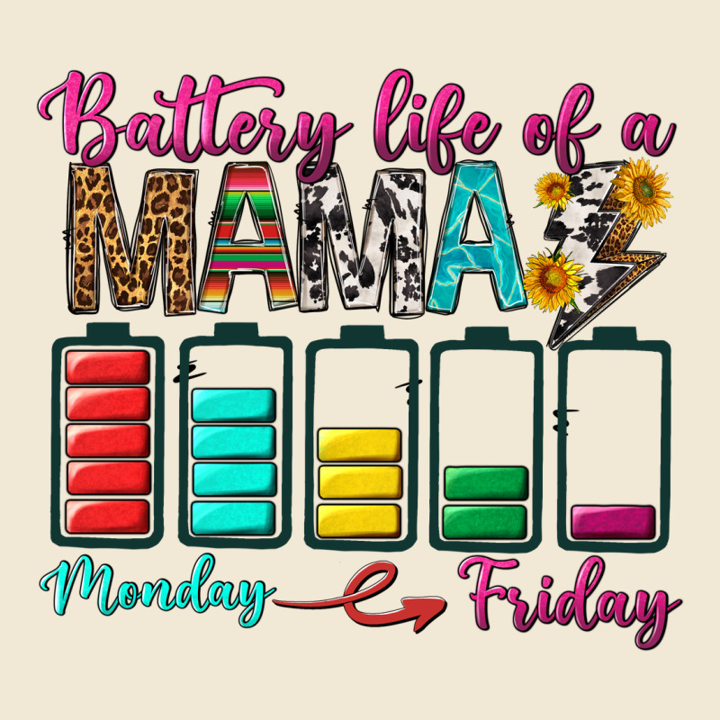 Battery Life Of A Mama Ladies Tee by BundleAndBundleShop | Teevron