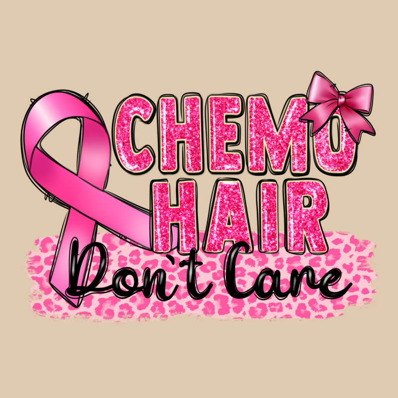 Breast Cancer Chemo Hair Don't Care Heavyweight Sweatshirt by FaDigitalArtStudio | Teevron