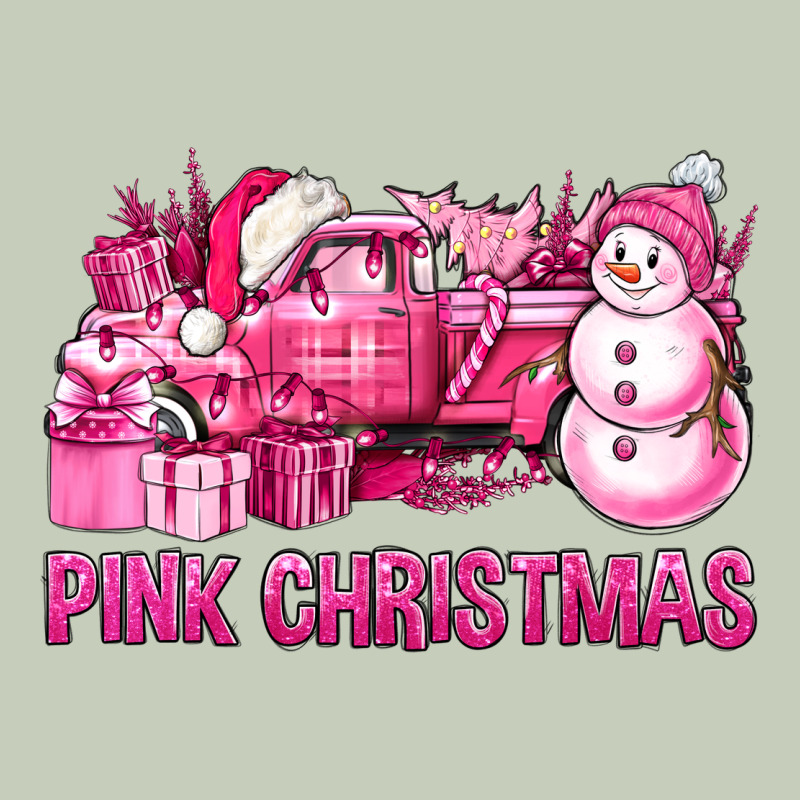 Pink Christmas Truck Ladies Tee by BundleAndBundleShop | Teevron