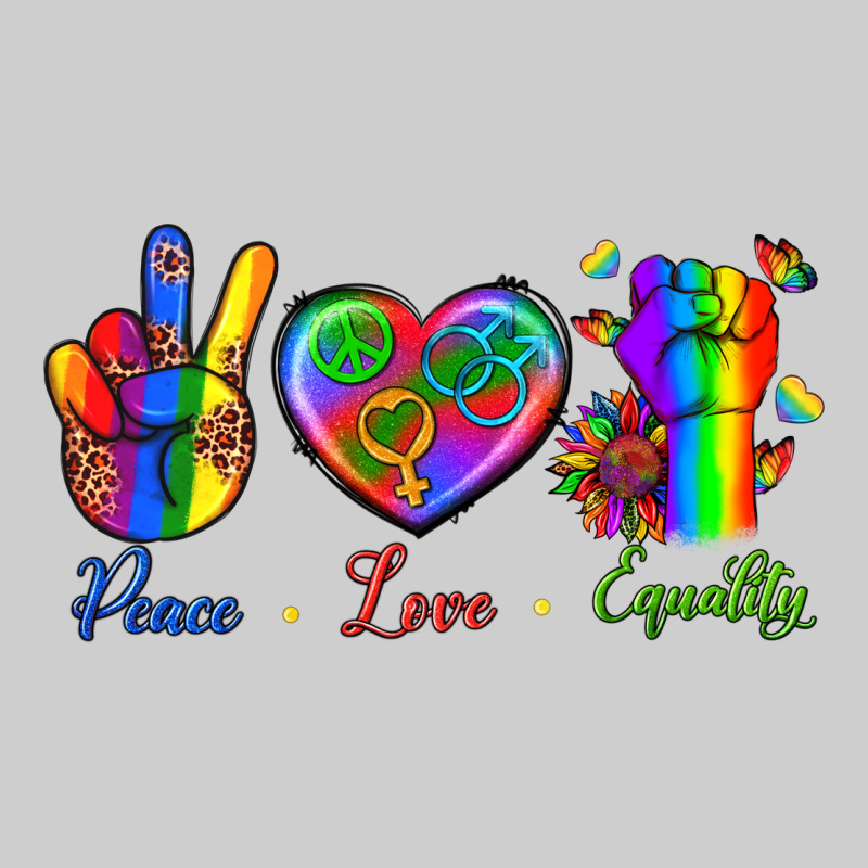Peace Love Equality Premium Tee by BundleAndBundleShop | Teevron