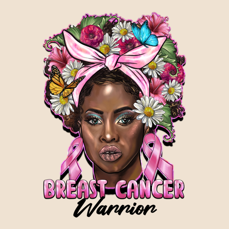 Breast Cancer Warrior Black Woman Urban Hoodie by BarkalooDesign | Teevron