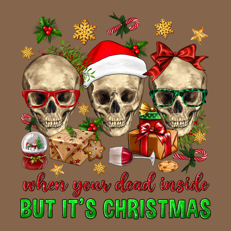 When Your Dead Inside But It's Christmas Premium Tee by BundleAndBundleShop | Teevron