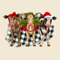 Christmas Heifers Front View Ladies Tee | Teevron