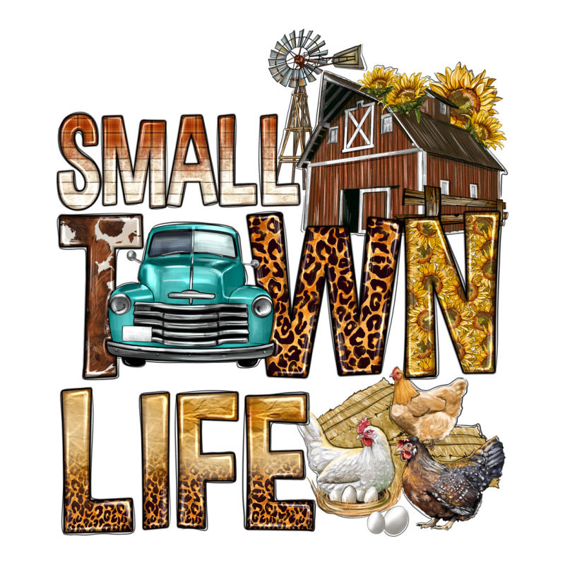 Small Town Life Premium Tee by BundleAndBundleShop | Teevron