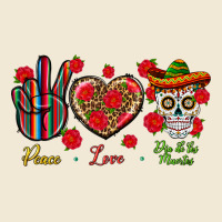 Peace Love Dia De Los Muertos Premium Tee | Teevron