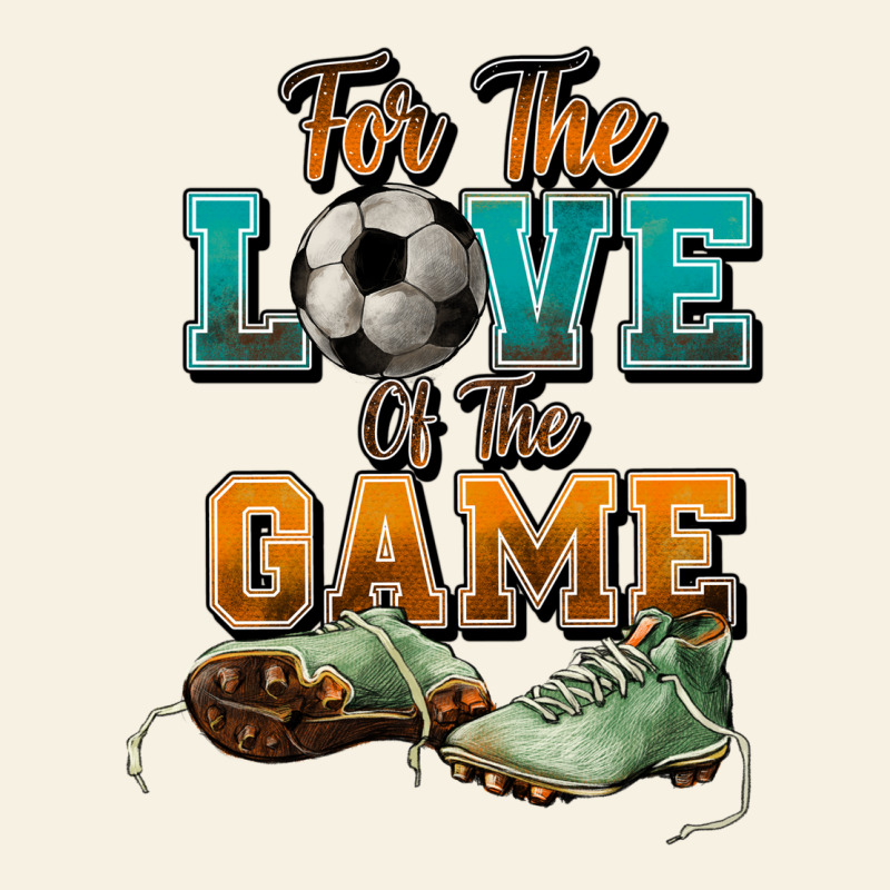 For The Love Of The Game Soccer Vintage Tee by NancyCooperArtShop | Teevron