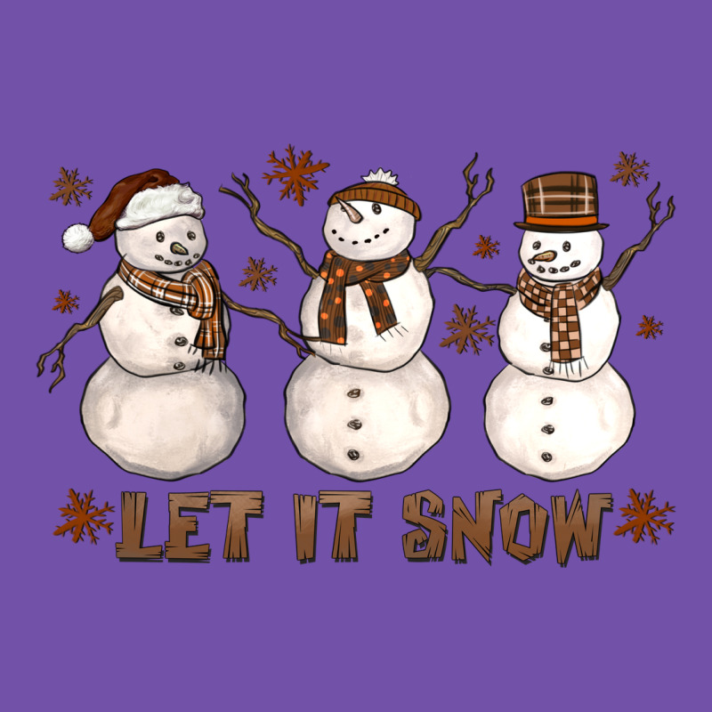 Let It Snow Snowmen Premium Sweatshirt by LillyAllenDesigns | Teevron