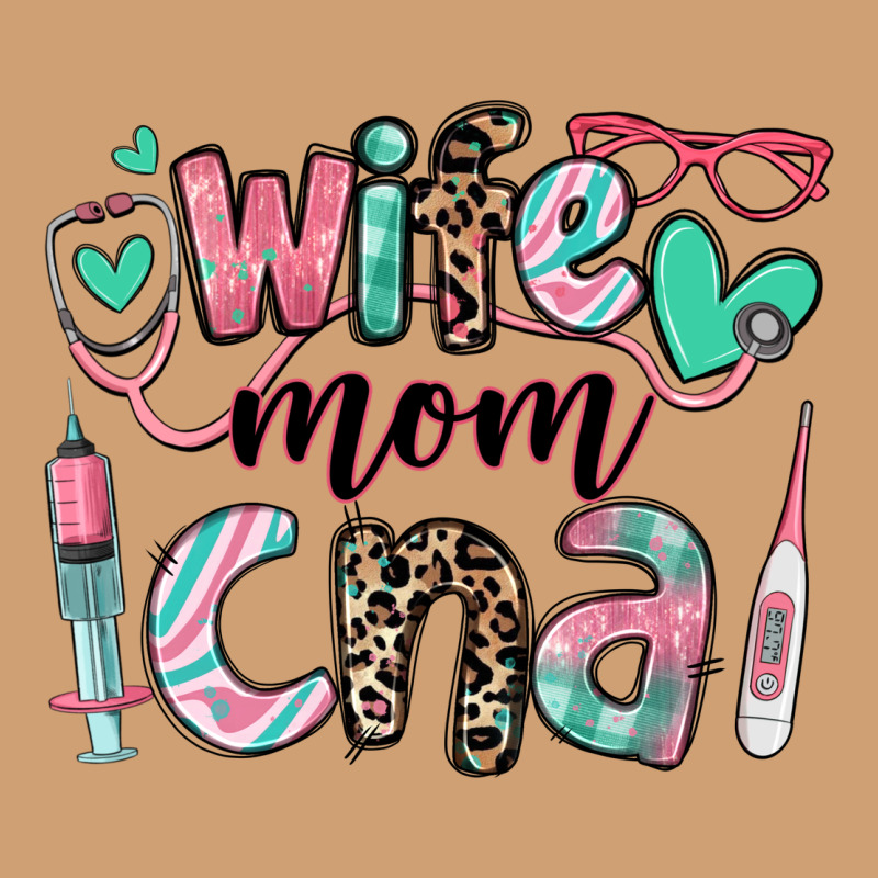 Wife Mom Cna Certified Nursing Assistant Vintage Tee by RanaPortraitStore | Teevron