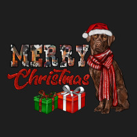 Merry Christmas Labrador Retriever Classic Tee | Teevron