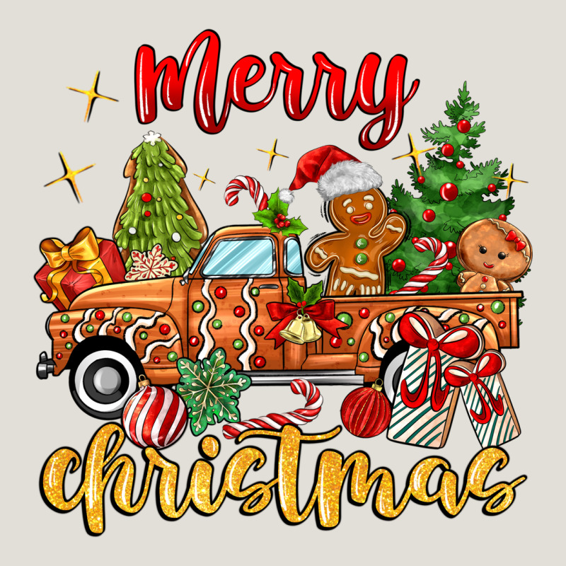 Merry Christmas Gingerbread Truck Heavy Core Tee by MaliasSmallBusiness | Teevron