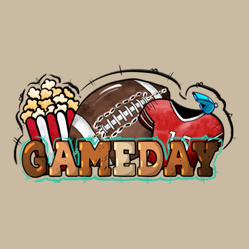 Game Day Football Popcorn Long Sleeve Tee by HowdyJamesFarm | Teevron