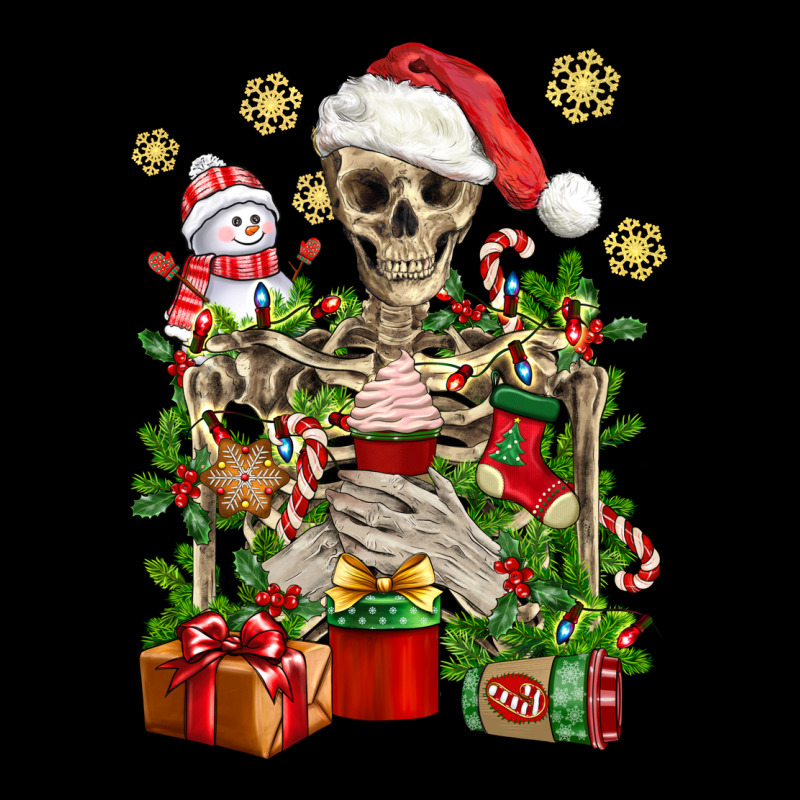Skeleton Christmas Element Snowman Awda Premium Tee by BundleAndBundleShop | Teevron