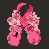 Breast Cancer With Boxing Gloves Heavy Core Tee | Teevron