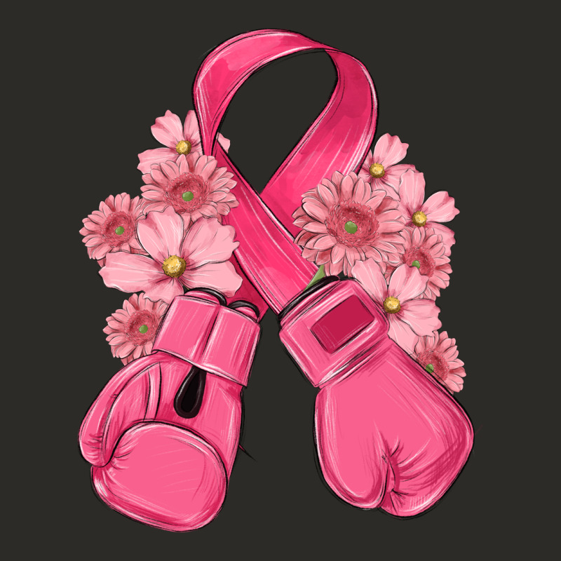 Breast Cancer With Boxing Gloves Heavy Core Tee by MaliasSmallBusiness | Teevron
