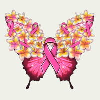 Pink Ribbon Breast Cancer Butterfly Urban Heavy Tee | Teevron