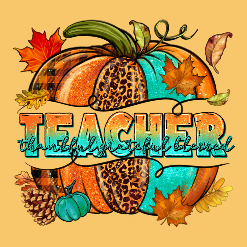 Teacher Pumpkin Vintage Hoodie by NancyCooperArtShop | Teevron