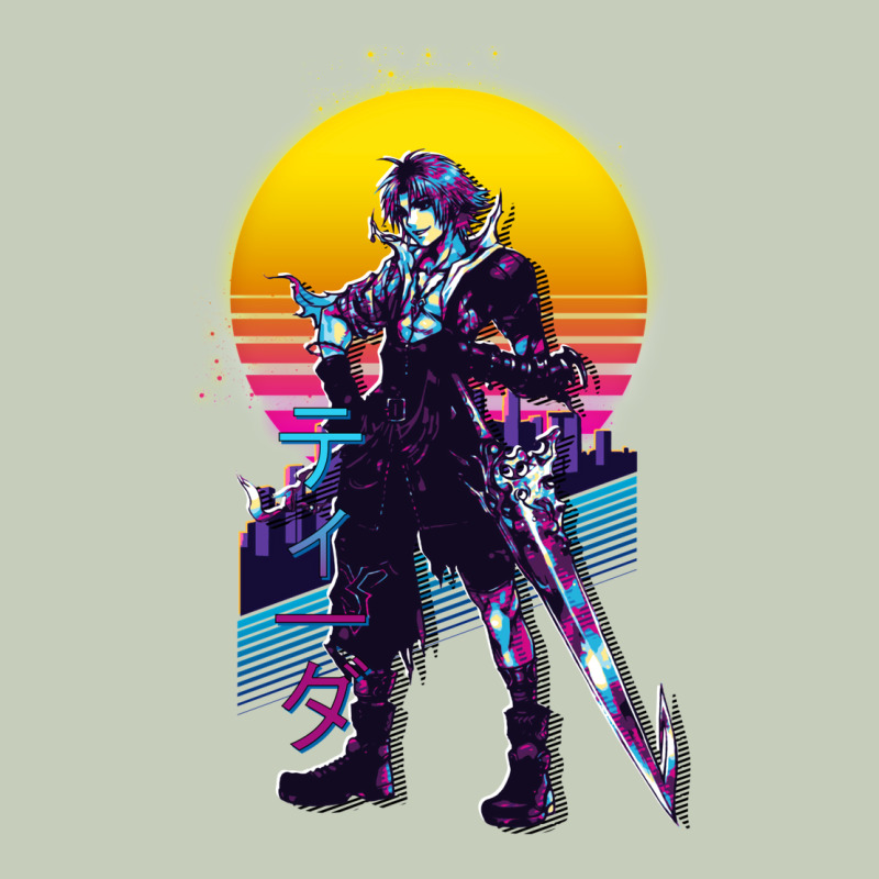 Final Fantasy X 10   Tidus Retrowave Ladies Tee by tuanDangUi | Teevron