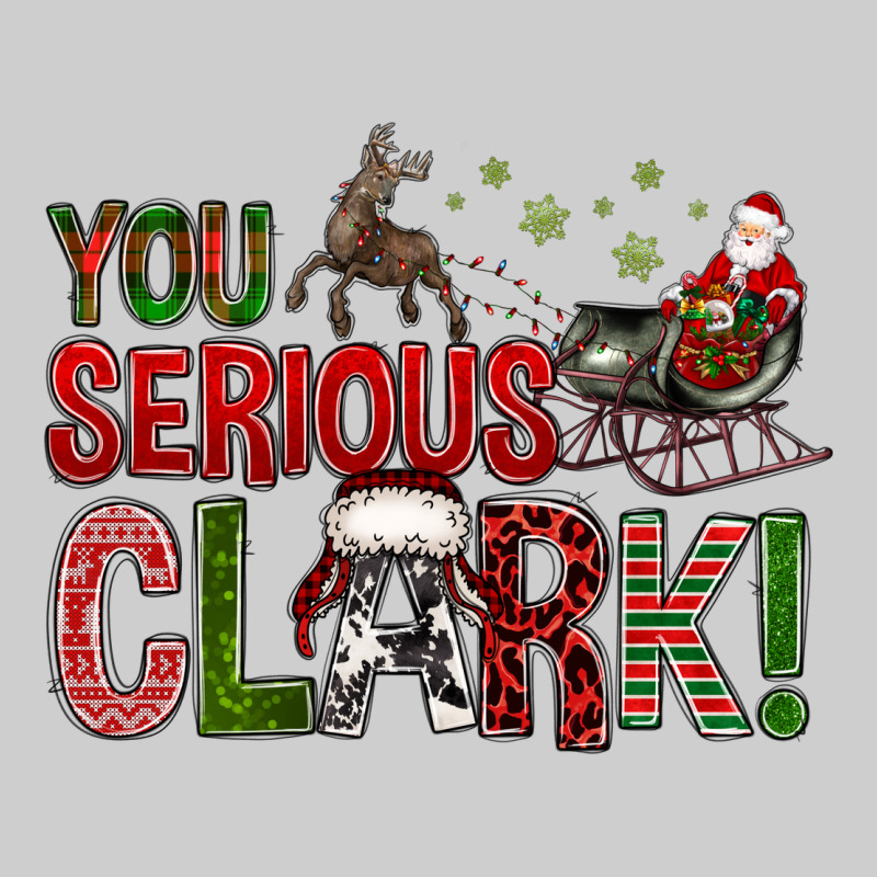 You Serious Clark With Santa Sleigh Premium Tee by BundleAndBundleShop | Teevron