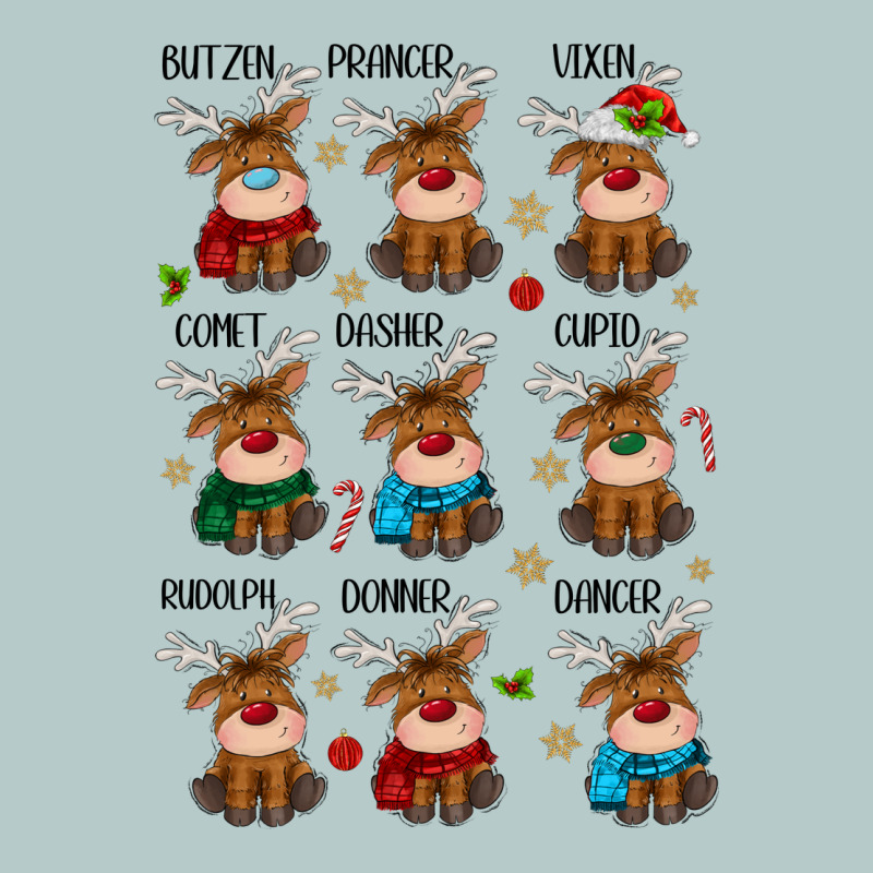 Christmas Reindeers Heavy Core Tee by MaliasSmallBusiness | Teevron