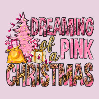Dreaming Of A Pink Christmas Ladies Tee | Teevron