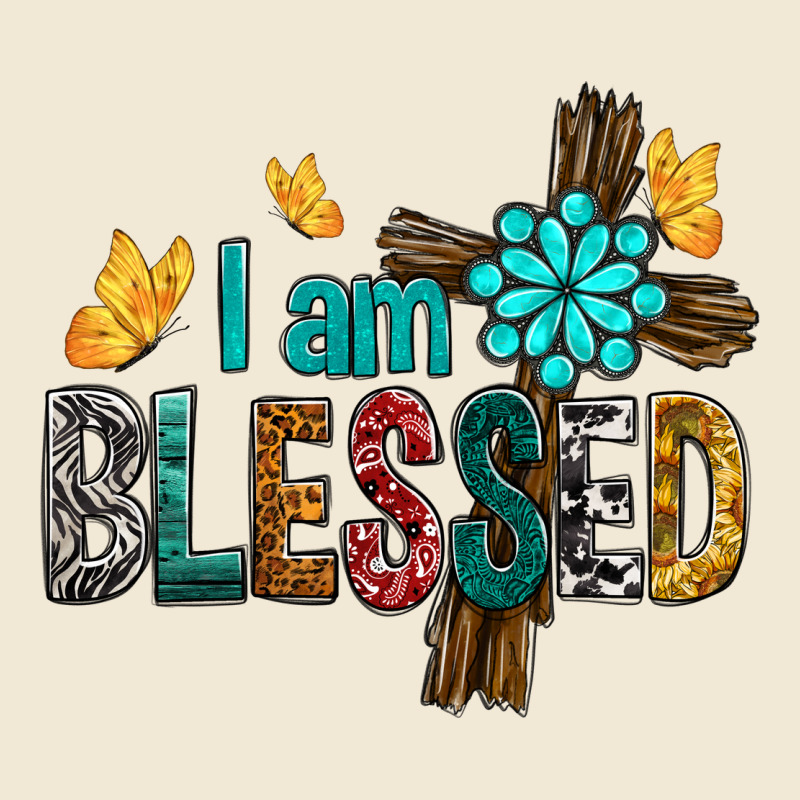 I Am Blessed Cross Premium Tee by BundleAndBundleShop | Teevron