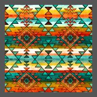 Native American Aztec Seamless Pattern 1 Zipper Hoodie | Teevron