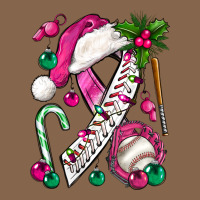 Pink Christmas Breast Cancer Ribbon Baseball Premium Tee | Teevron