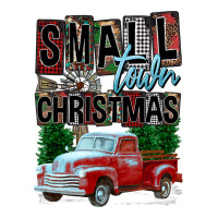 Small Town Christmas Zipper Hoodie | Teevron