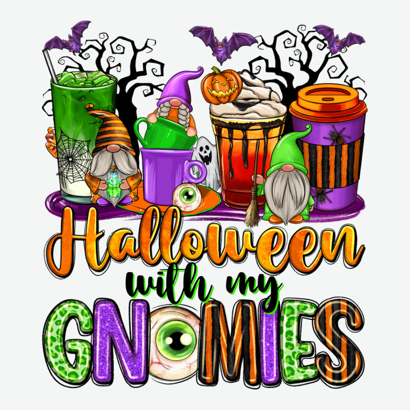 Halloween With My Gnomies Coffee Cups Urban Heavy Tee by texasbilliewilder | Teevron