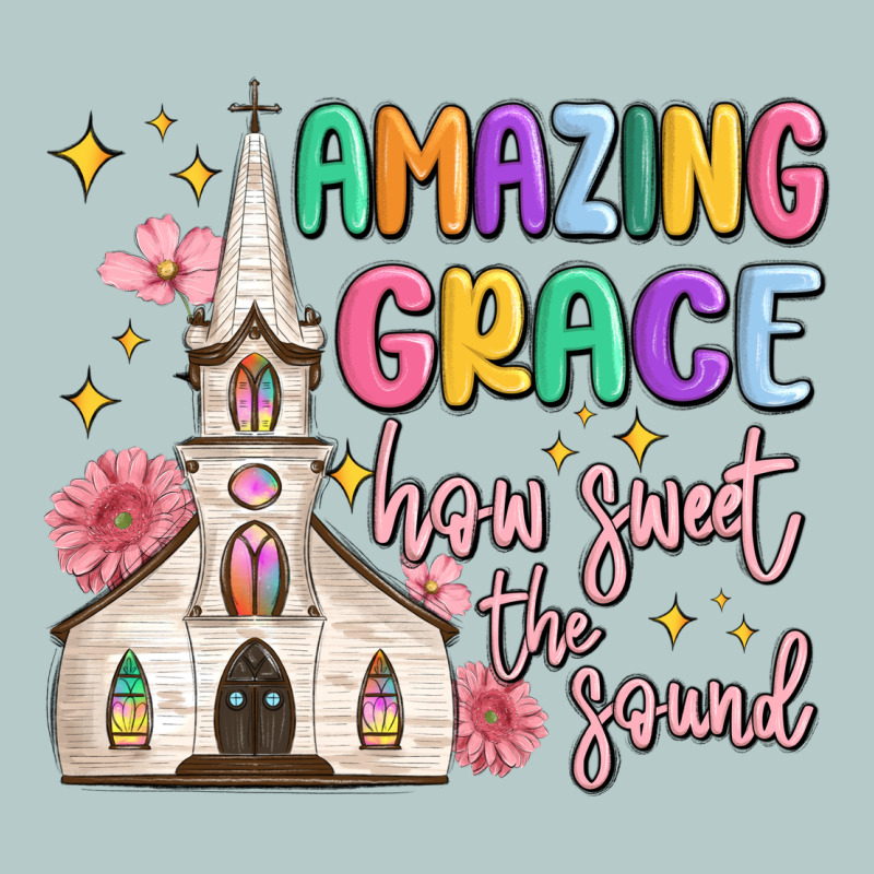 Amazing Grace How Sweet The Sound Heavy Core Tee by MaliasSmallBusiness | Teevron
