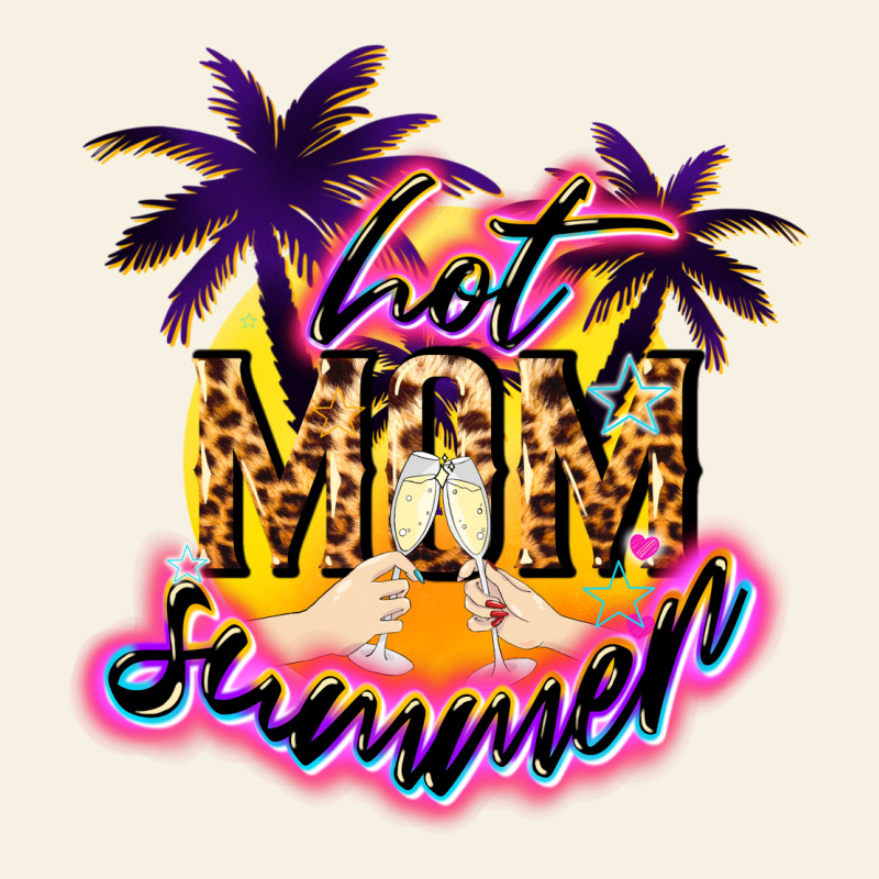 Hot Mom Summer Vintage Tee by NancyCooperArtShop | Teevron