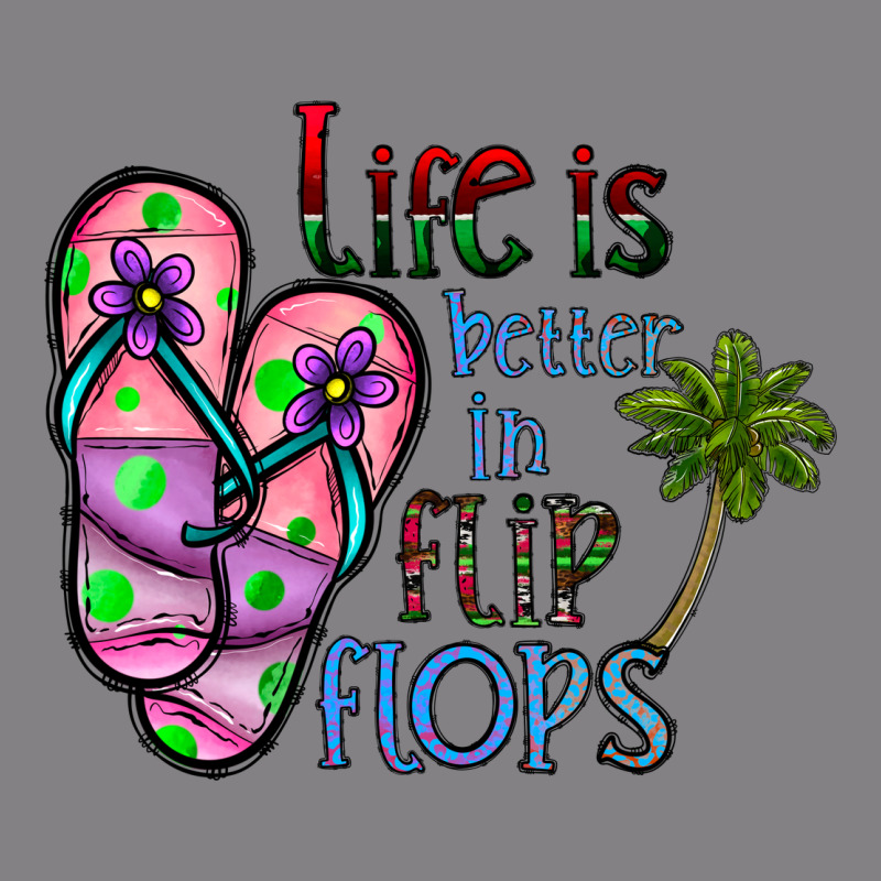 Life Is Better İn Flip Flops Heavyweight Hoodie by CowhideDigitalArt | Teevron