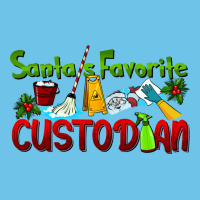 Santa's Favorite Custodian Premium Sweatshirt | Teevron