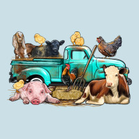 Farm Animals Truck Ladies Tee | Teevron