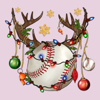 Baseball Horn Christmas Ladies Tee | Teevron