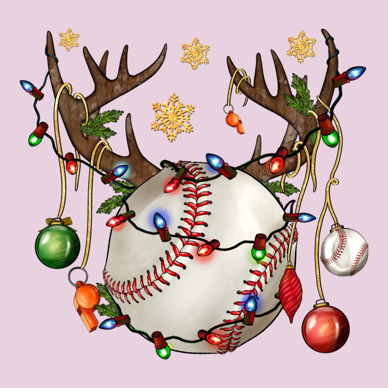 Baseball Horn Christmas Ladies Tee by BundleAndBundleShop | Teevron