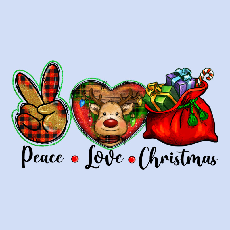 Peace Love Christmas Urban Hoodie by BarkalooDesign | Teevron