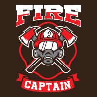 Fire Captain Firefighter Fireman Job Heavy Core Tee | Teevron