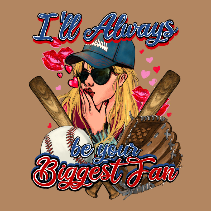 I'll Always Be Your Biggest Fan Baseball Long Sleeve Tee by HowdyJamesFarm | Teevron