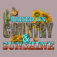 Raised On Country And Sunshine Vintage Hoodie | Teevron