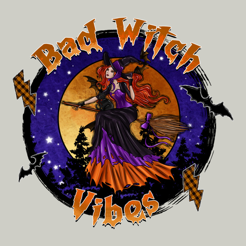 Bad Witch Vibes Heavyweight Hoodie by SublimationCraftShop | Teevron