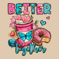 Better Together Donut And Coffee Valentines Day Heavyweight Sweatshirt | Teevron