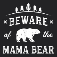 Beware Mama Bear Mom Protect Strong Mother Graphic Clip Art T Shirt Vintage Tee | Teevron