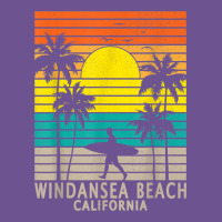Windansea Beach California Ca Surfer Surfing Surf Palm Tree Vintage Tee | Teevron