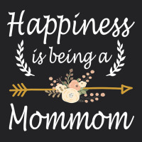 Happiness Is Being A Mommom  Cute Mothers Day Gifts Vintage Tee | Teevron