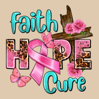 Faith Hope Cure Breast Cancer Heavyweight Sweatshirt | Teevron